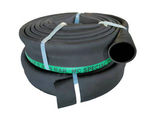 Layflat Water Discharge Hose, Rubber Water Hose